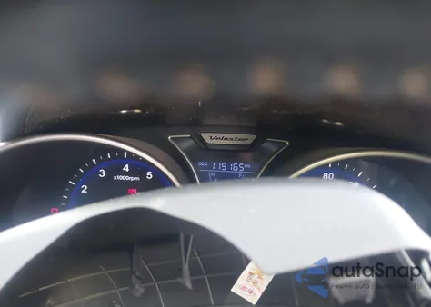 2014 Hyundai Veloster Turbo W/Blue из США, поврежденный, VIN KMHTC6AEXEU203300